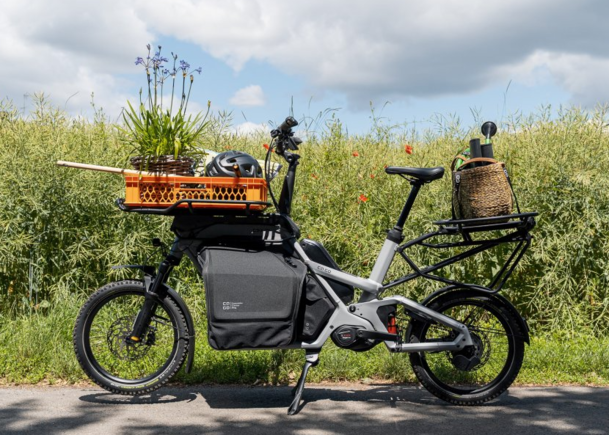 Das Lastenrad CSX 250 kann so einiges tragen.
