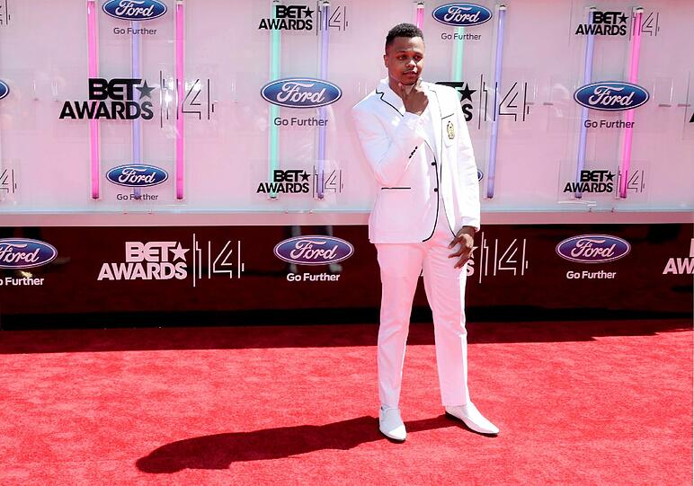 Sänger Rodney Howard auf dem roten Teppich bei den Black Entertainment Television Awards in Los Angeles.