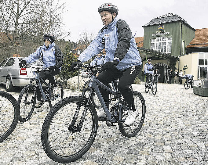 Natürlich macht Reuter hin und wieder auch noch ein paar Trainingseinheiten mit mit seinen Löwen.