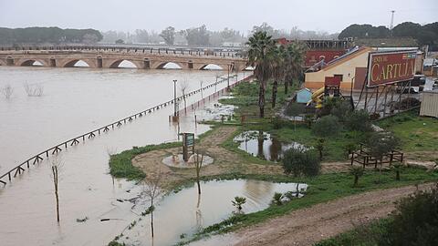 Die s&uuml;dspanische Provinz C&aacute;diz war besonders von Starkregen betroffen.