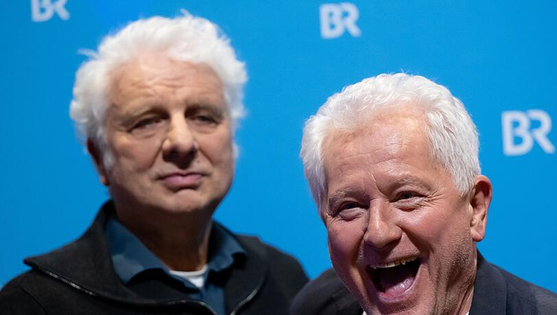 In 100 Folgen spielten Miroslav Nemec (r) und Udo Wachtveitl die "Tatort"-Kommissare Batic und Leitmayr. Zum Ende ihrer TV-Laufbahn erhalten sie den Ehrenpreis des Deutschen FernsehKrimi-Festivals.