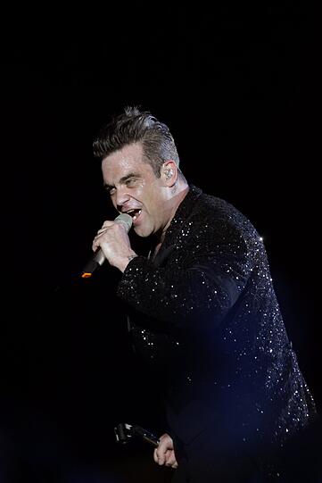 Mehr Bilder vom Robbie Williams Konzert im Olympiastadion.