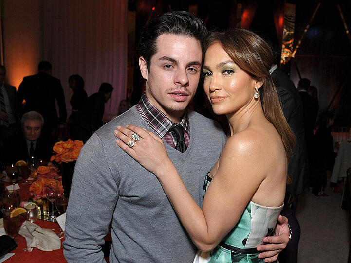 Sehen wir die beiden auch in Zukunft wieder so innig? Jennifer Lopez mit Casper Smart 2013 bei einer Gala in Beverly Hills