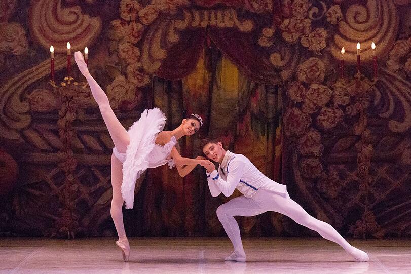 Der &bdquo;Nussknacker&ldquo; in der Aufführung des Staatlichen Russischen Balletts Moskau.
