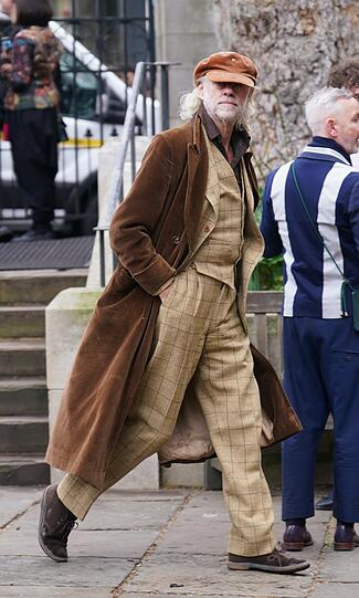 Modisch – ganz im Sinne von Vivienne Westwood: Bob Geldof...