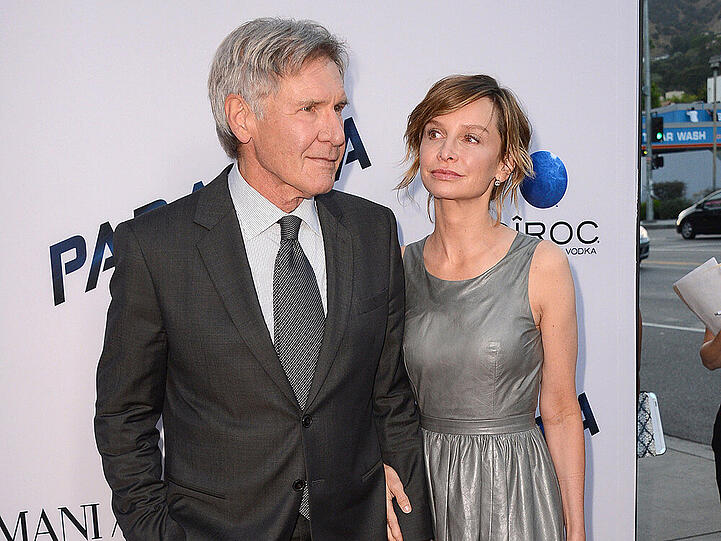 Calista Flcokhart war in großer Sorge um ihren Mann Harrison Ford