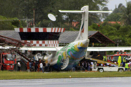 Flugzeugabsturz in Thailand