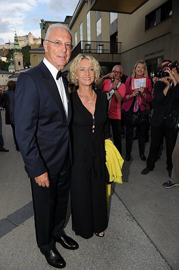 Franz Beckenbauer und Frau Heidi