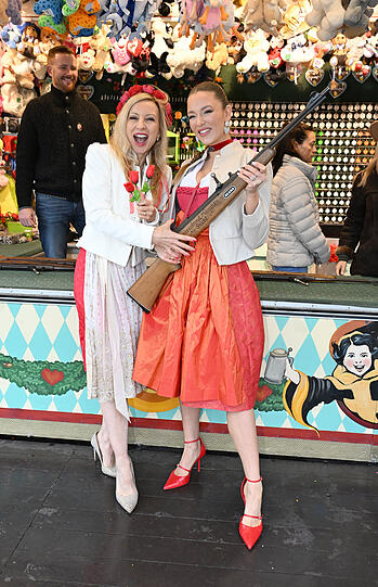 Ramona Drews mit Tochter Joelina