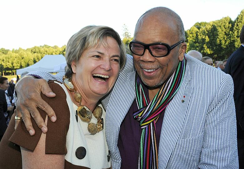 Gloria von Thurn und Taxis und Quincy Jones