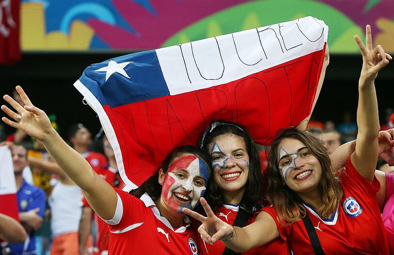 Die Fans der Fußball-WM 2014