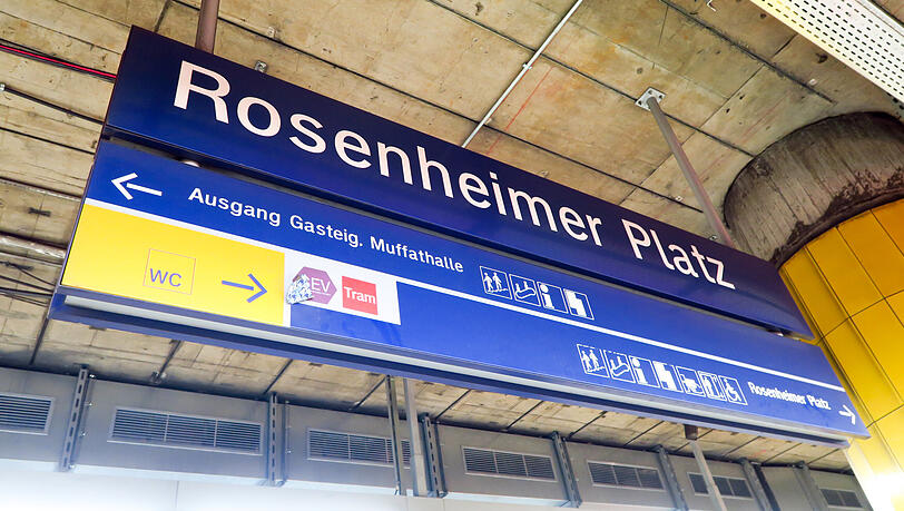 S-Bahn-Station Rosenheimer Platz: Die Bahn will im nächsten Bauabschnitt auf der Zwischenebene auch Boden, Decken, Wände, Treppen und Rolltreppen und die derzeit leerstehende Ladeneinheit erneuern.