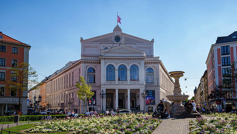 Das Staatstheater am Gärtnerplatz. Das Staatstheater am Gärtnerplatz.