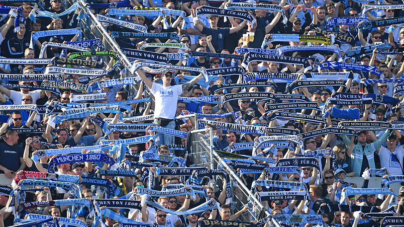 Lieben ihr Grünwalder Stadion: Die Fans des TSV 1860 München.