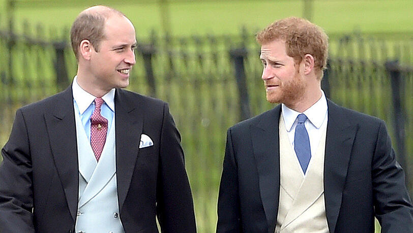 William (l.) und Harry sind sich offenbar wieder nähergekommen William (l.) und Harry sind sich offenbar wieder nähergekommen