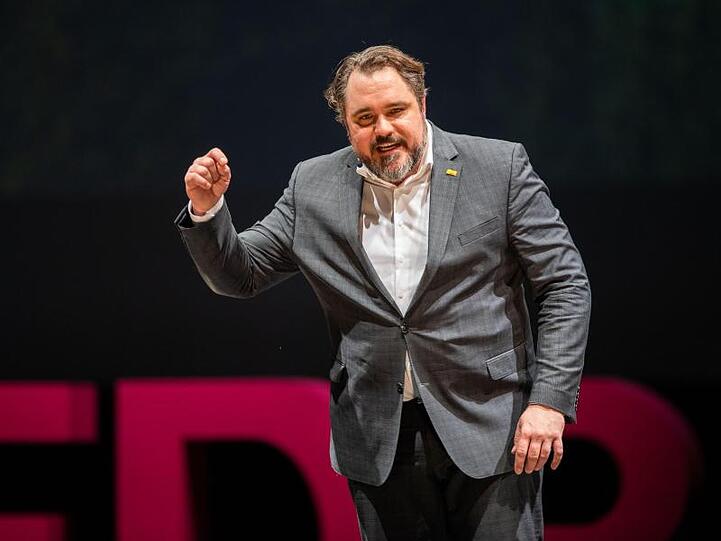 Daniel Föst (FDP) spricht während einer Verstanstaltung. Foto: Lino Mirgeler/dpa/Archivbild