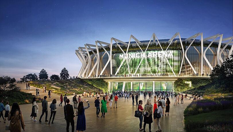 Besuchermagnet aus der Region - und aller Welt: Die neue "Munich Arena" in Freising.