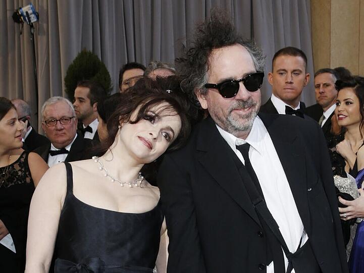 Helena Bonham Carter und Tim Burton auf der Oscar-Verleihung 2013