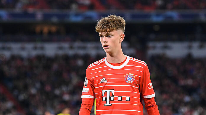 Youngster des FC Bayern: Paul Wanner.