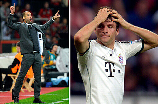 Thomas Müller zum FB Barcelona? "Keine Chance", sagt FC-Bayern-Trainer Pep Guardiola.
