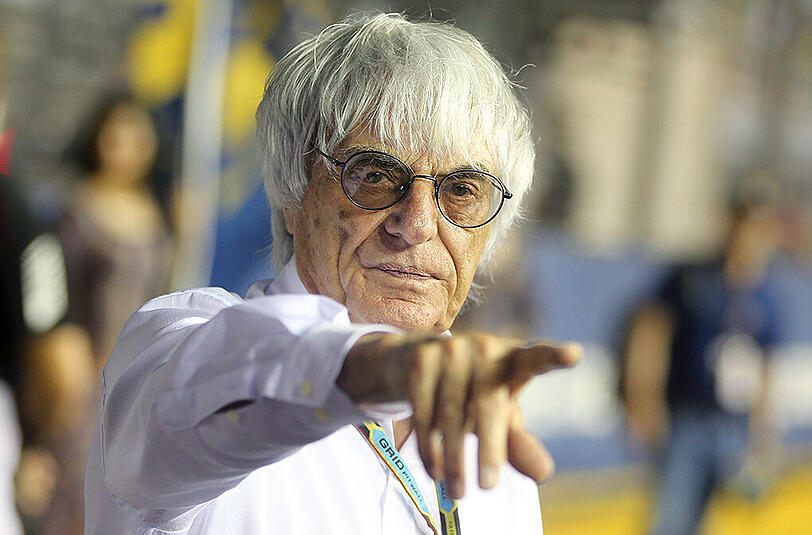 Redet weiter ein gewichtiges Wörtchen mit: Bernie Ecclestone (85).