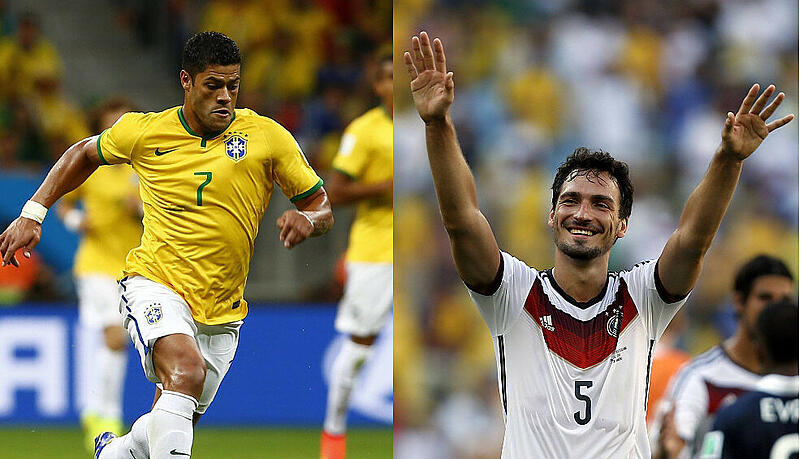 Hulk (l.) und Hummels sind nicht nur gute National-Kicker Hulk (l.) und Hummels sind nicht nur gute National-Kicker