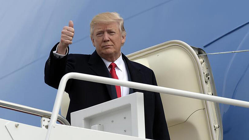 Meinungsrolle rückwärst: Vor seiner Amtseinführung hatte Trump das transatlantische Bündnis noch für obsolet erklärt.
