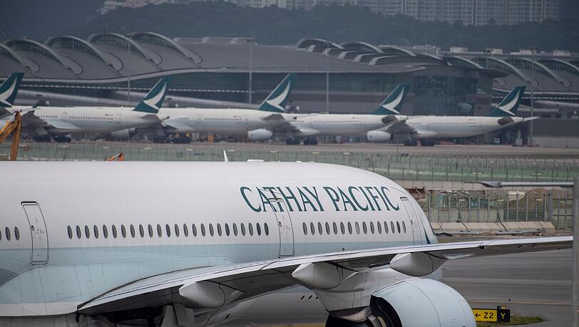 Der Flug war unterwegs von der US-Stadt Boston nach Hongkong. (Symbolbild) Der Flug war unterwegs von der US-Stadt Boston nach Hongkong. (Symbolbild)