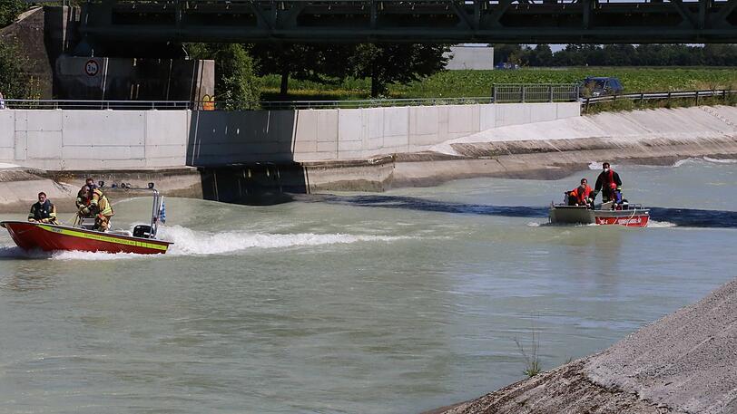 Bislang wurde keine Person im Innkanal gefunden.