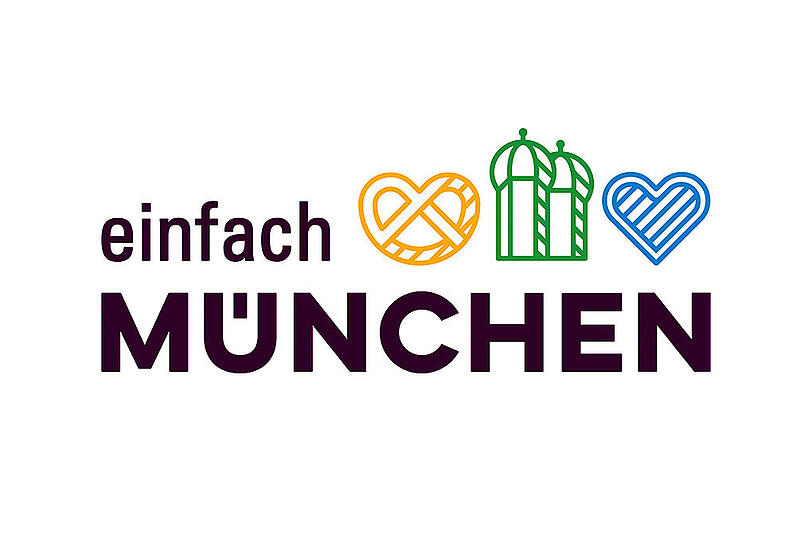 &bdquo;einfach München&ldquo; &ndash; so schaut das neue Tourismus-Logo ab Juli aus.