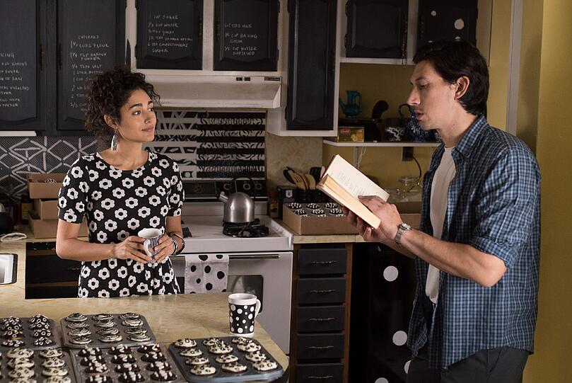 Golshifteh Farahani und Adam Driver in "Paterson".