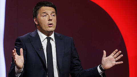 Matteo Renzi, ehemaliger Ministerpräsident von Italien und nun auch ehemaliger Vorsitzender der Demokratischen Partei (Partito Democratico).