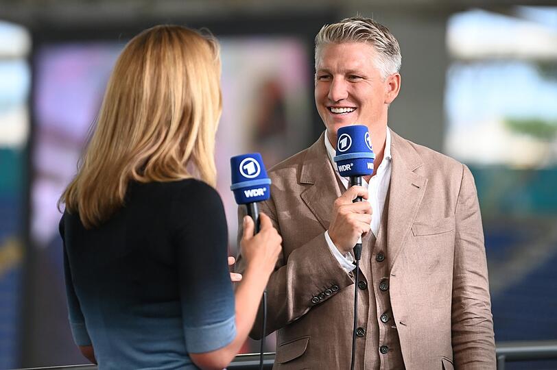 Mäßiger EM-Start: Schweinsteiger und Wellmer (l.).