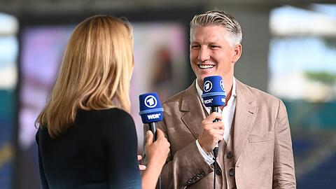 Mäßiger EM-Start: Schweinsteiger und Wellmer (l.).
