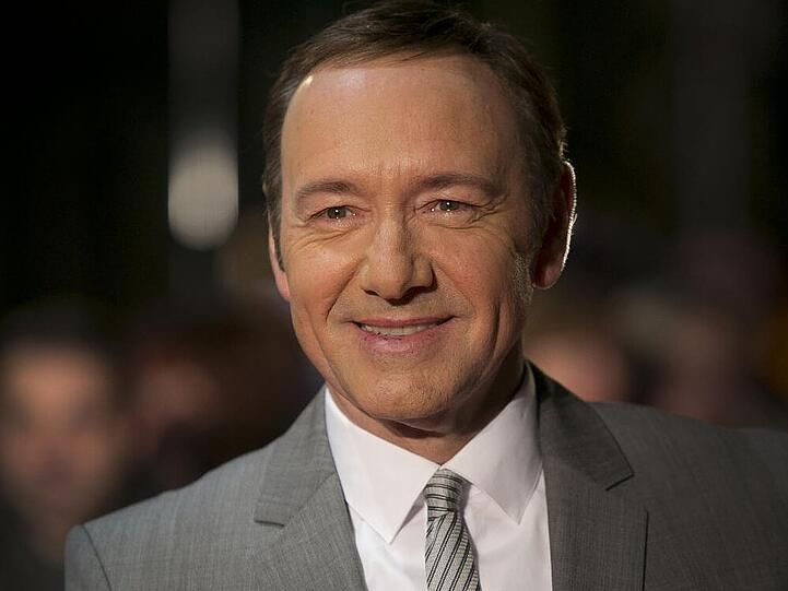 Hollywood-Star Kevin Spacey bei der UK-Premiere von "House of Cards" im Januar