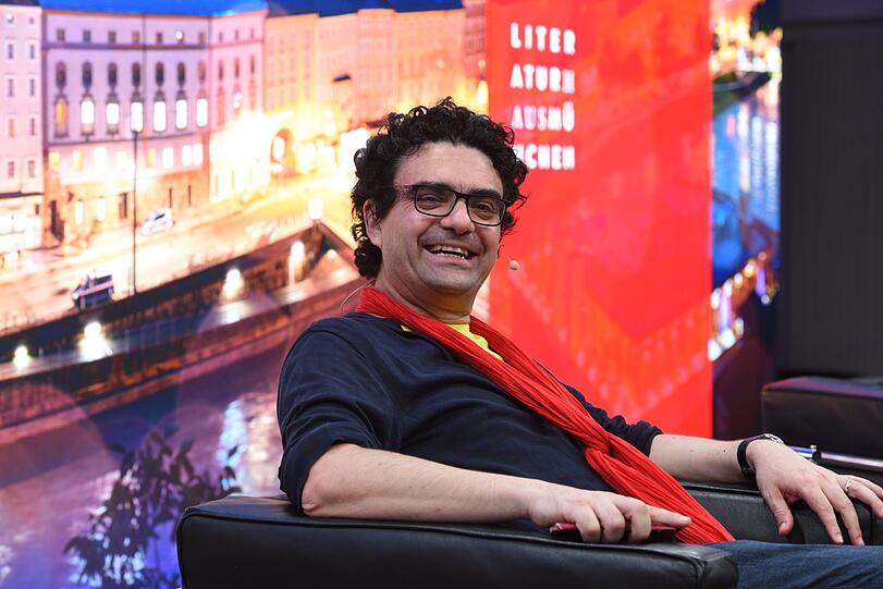 Rolando Villazón im Literaturhaus München.