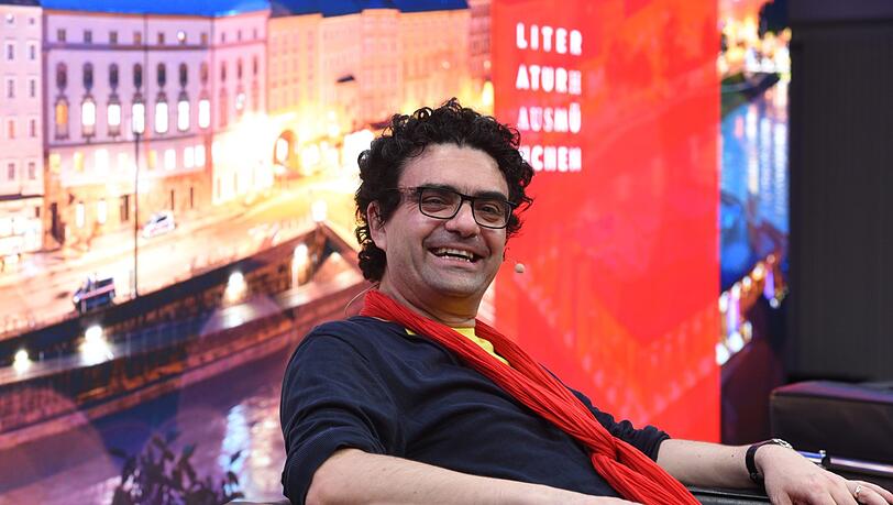 Rolando Villazón im Literaturhaus München. Rolando Villazón im Literaturhaus München.