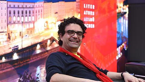 Rolando Villazón im Literaturhaus München.