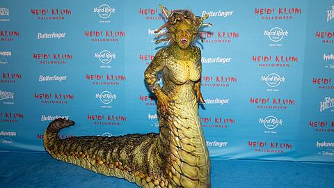 In diesem Jahr kündigte sie ein sehr hässliches Kostüm an.