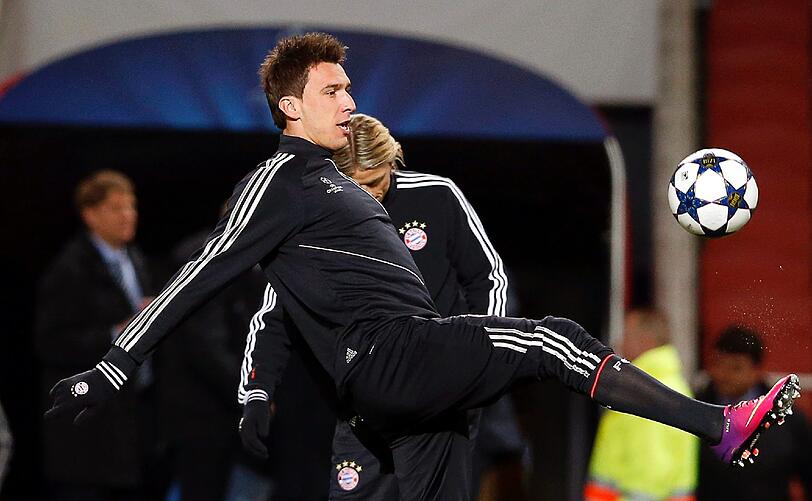 Mario Mandzukic ist, was das Toreschießen angeht, momentan der wertvollste Stürmer für den FC Bayern.