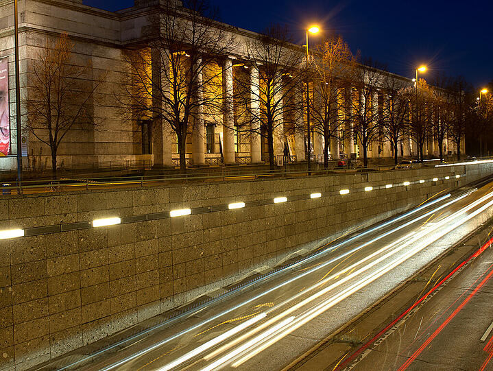Das Haus der Kunst in München.