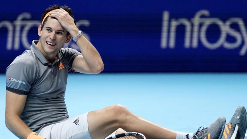 Hat als erster Österreicher überhaupt ein Halbfinale der ATP Finals erreicht: Dominic Thiem. Hat als erster Österreicher überhaupt ein Halbfinale der ATP Finals erreicht: Dominic Thiem.