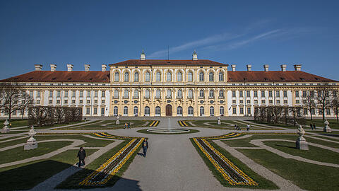 Hat sich für seine Besucher extra herausgeputzt: das Neue Schloss Schleißheim.