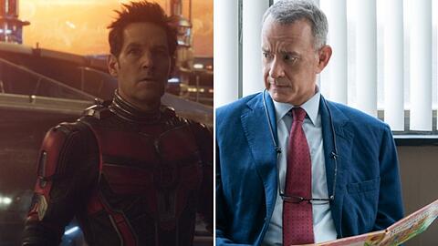 Paul Rudd (li.) und Tom Hanks kommen im Februar in denkbar unterschiedlichen Rollen ins Kino.