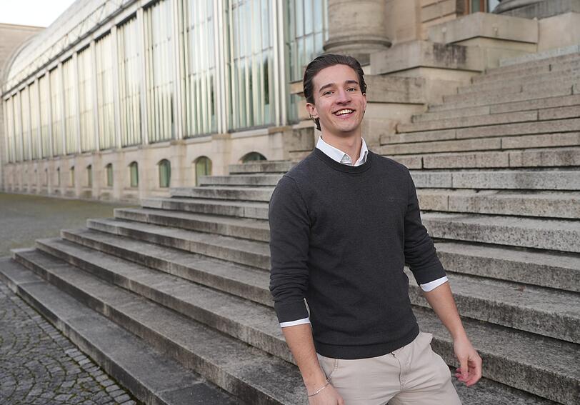 Leopold Sch&auml;tz schaut optimistisch aufs neue Jahr 2026.