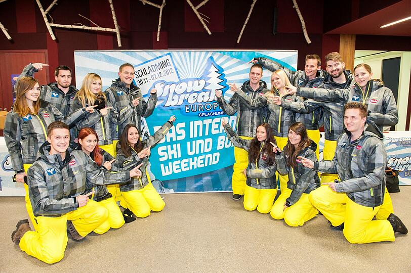 Snow Break Europe 2012 in Schladming: Die Bilder von der irren Party im Schnee
