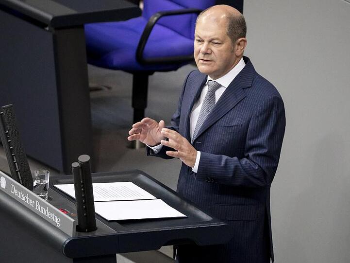 Bundesfinanzminister Scholz plant Haushaltsausgaben von fast 360 Milliarden Euro - Klimaschutz noch nicht eingerechnet.