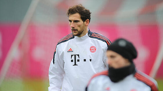Leon Goretzka konnte am Mittwoch offenbar nicht am Training teilnehmen.
