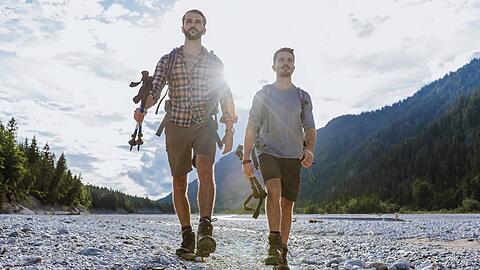 Warum den Vatertag nicht für eine ausgiebige Wanderung nutzen? Wir haben die entsprechenden Tipps für Sie.