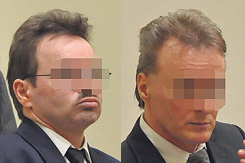 Angeklagt: Die Brüder Norbert (47) und Hubert G. (46)